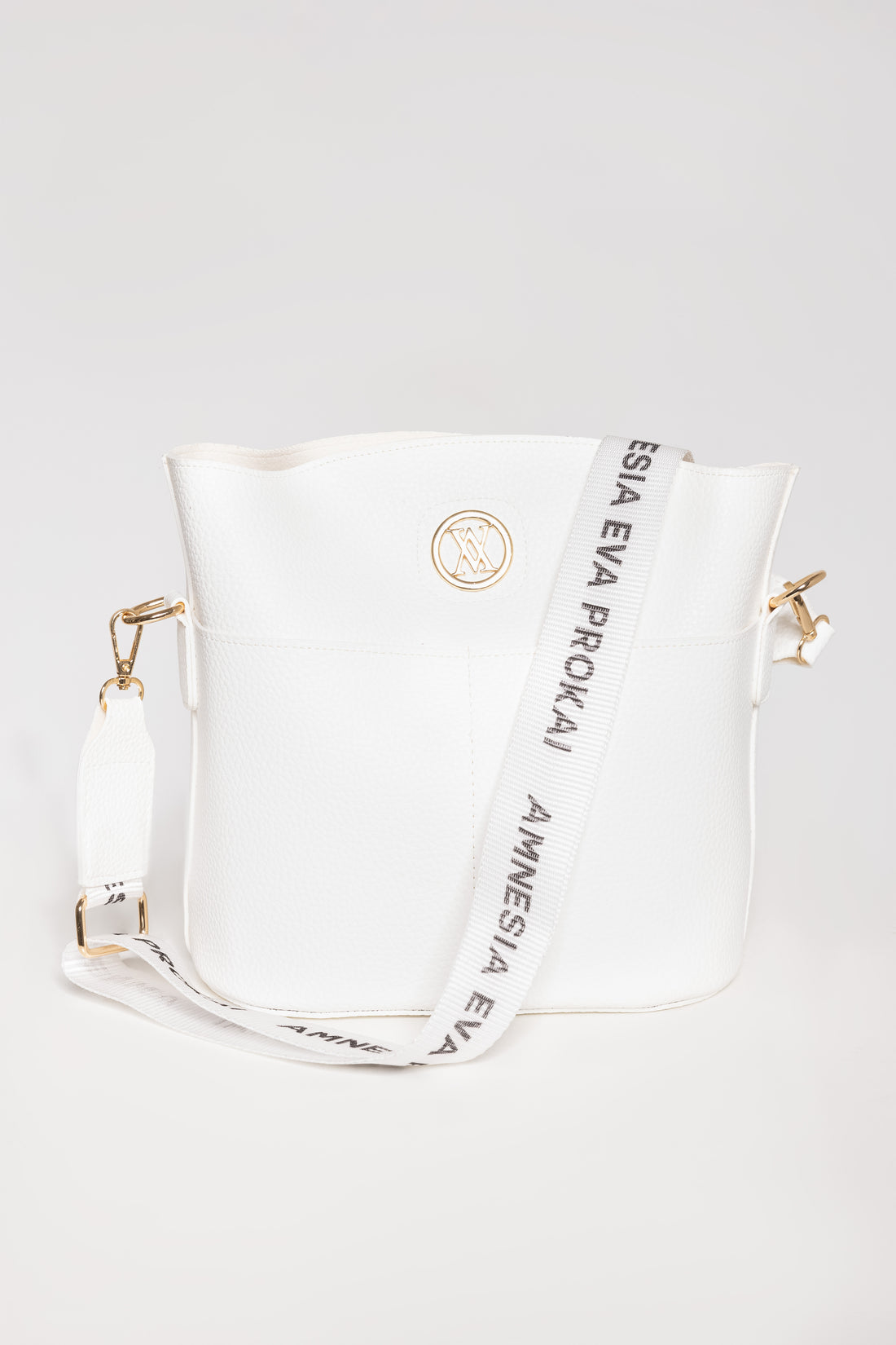 Elöl két zsebes táska fehér one-0