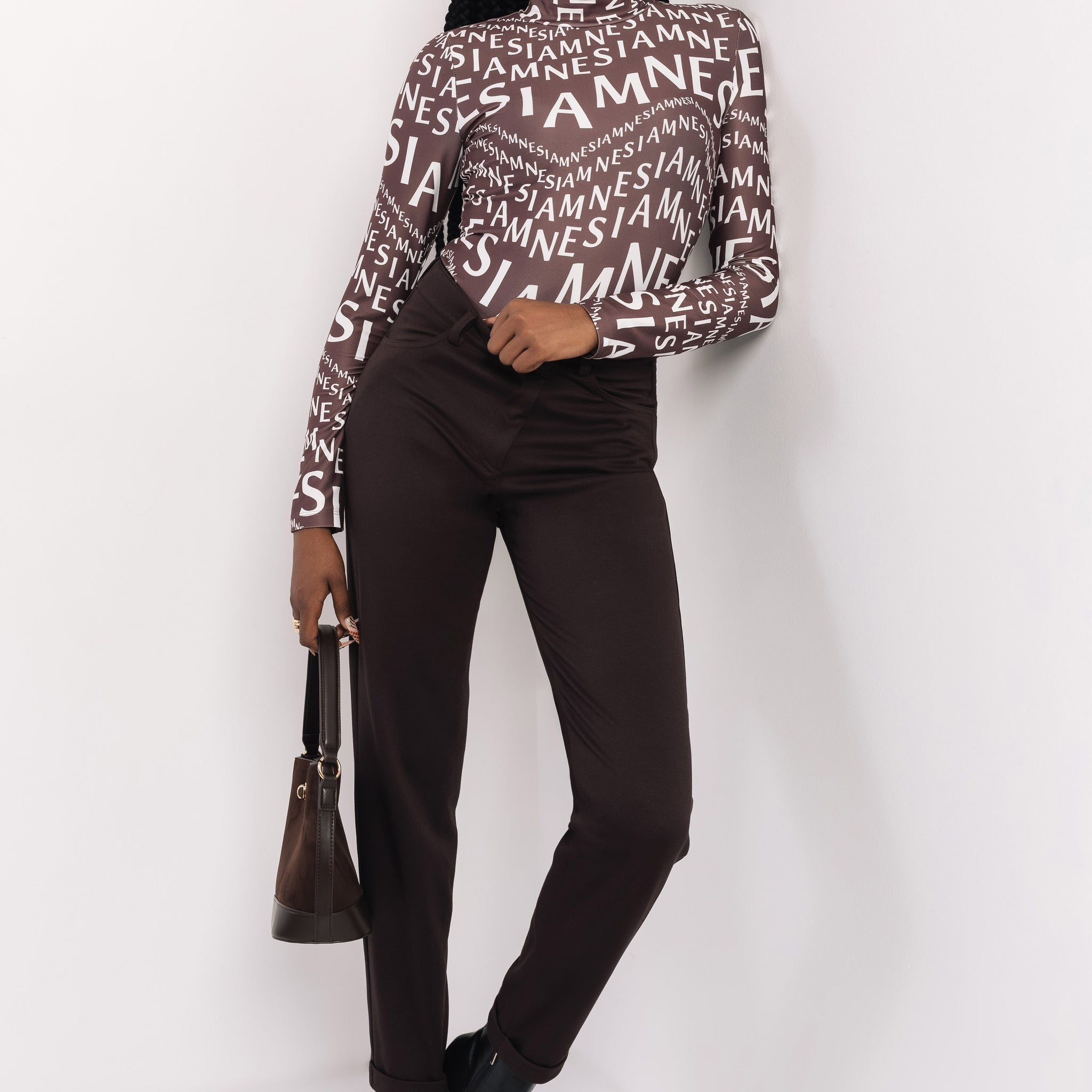 Kabul nadrág csokibarna