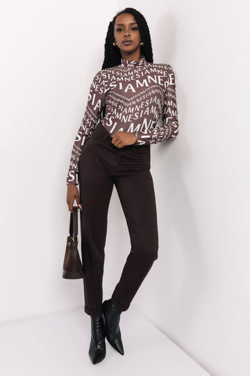 Kabul nadrág csokibarna