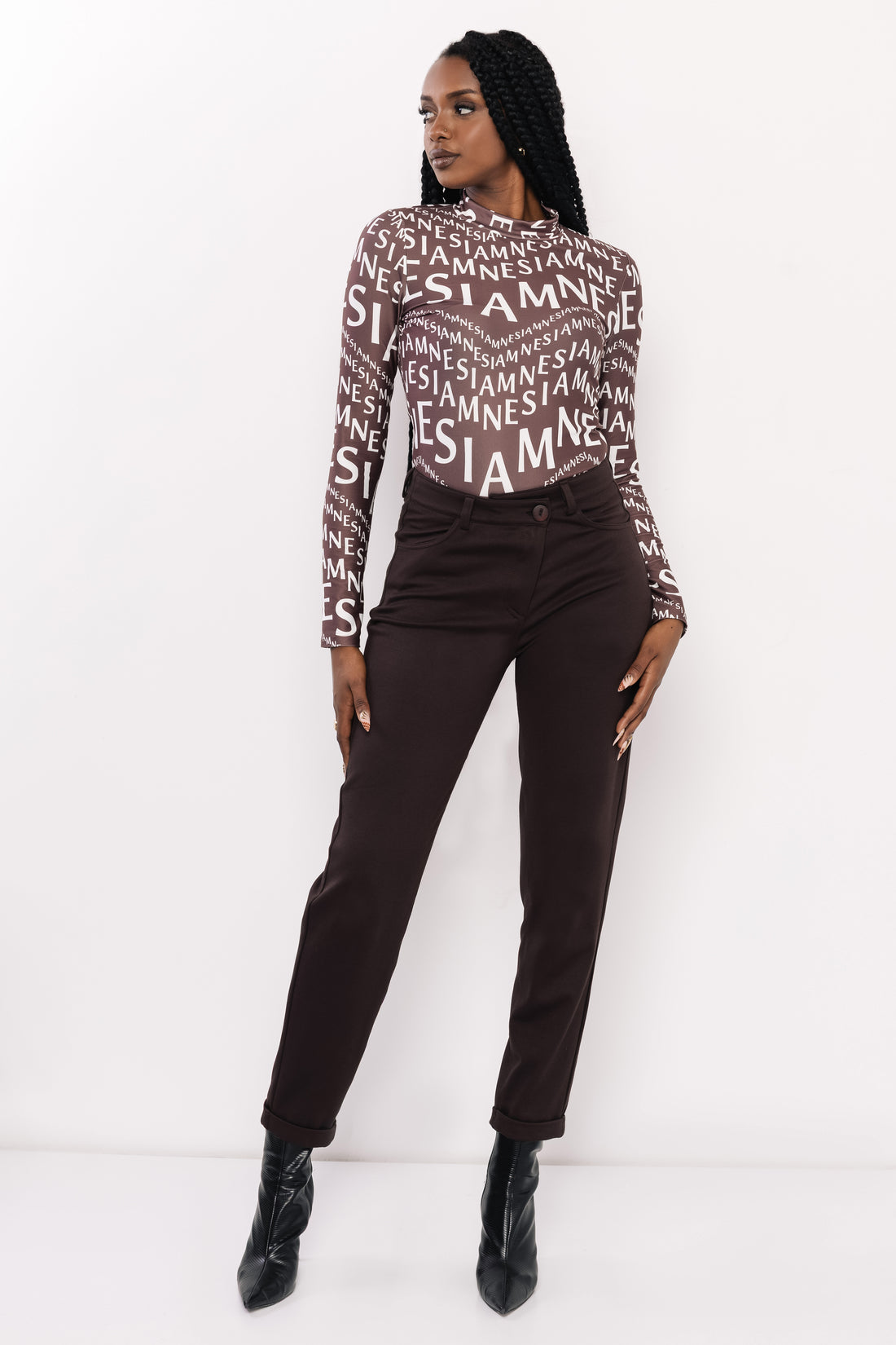 Kabul nadrág csokibarna