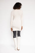Kötött tunika - ekrü-3