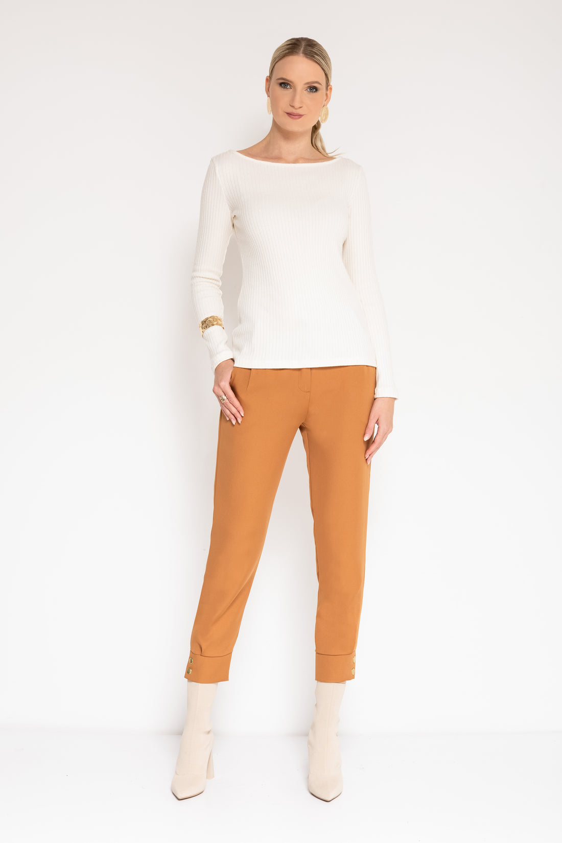 Igur kötött pulóver - ecrü ekrü-0