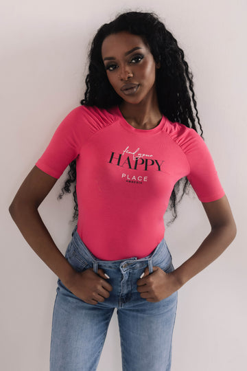 Lilibell felső neon pink