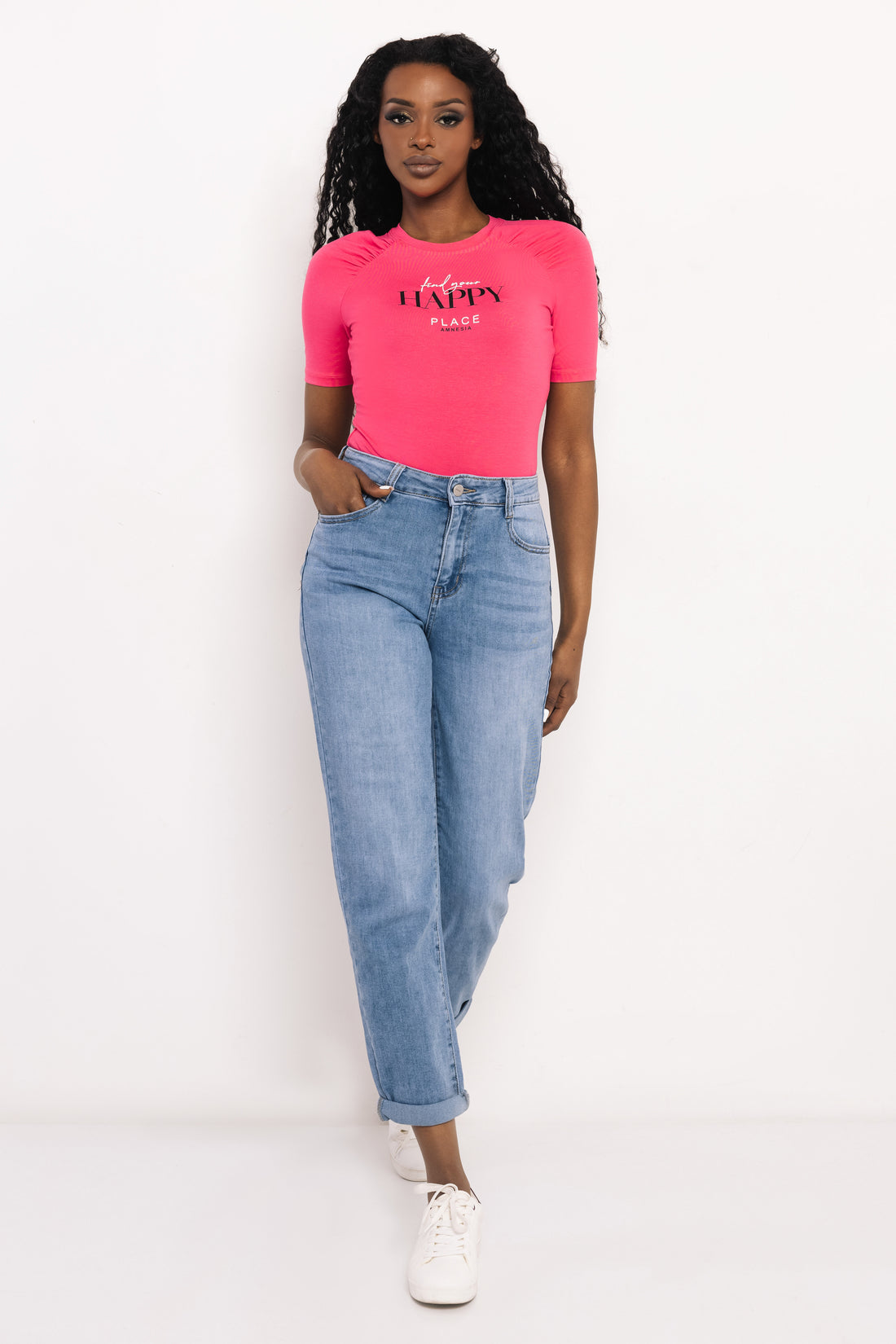 Lilibell felső neon pink