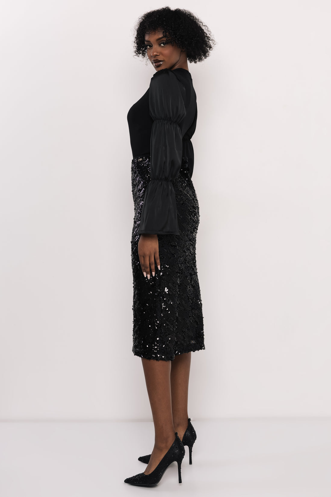 Tomos szoknya fekete