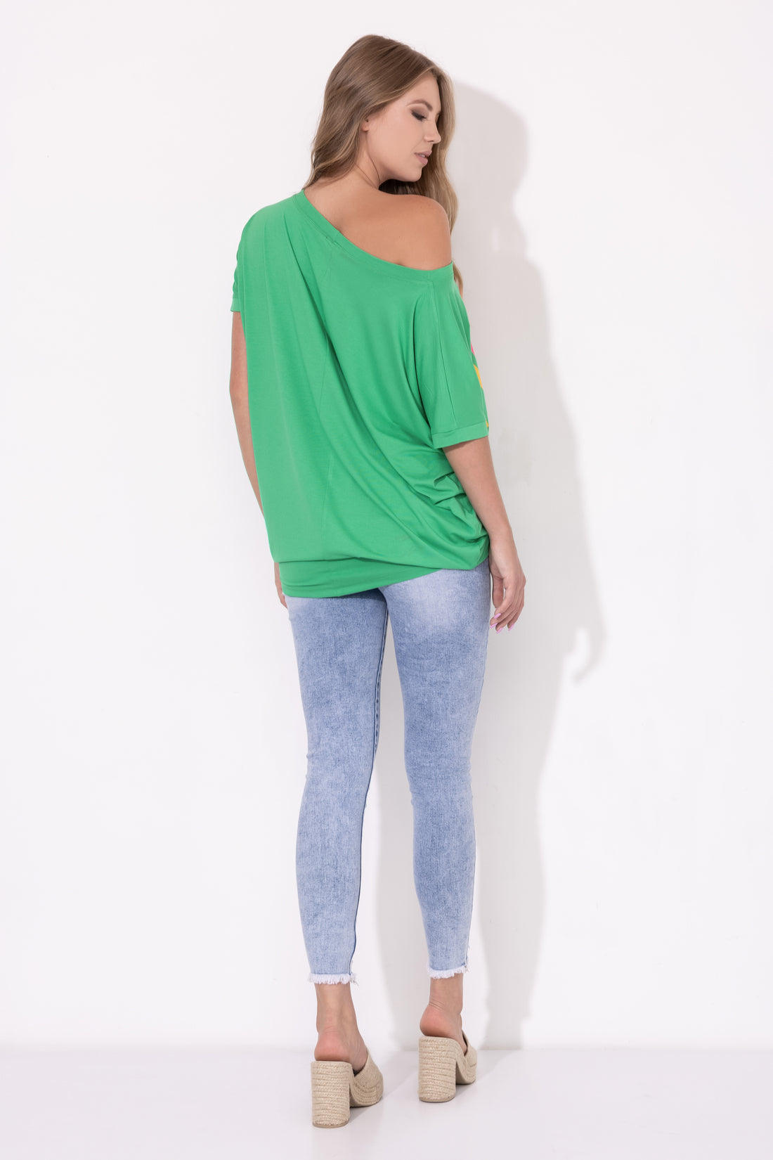 Bony bőfelső brazil zöld one-0