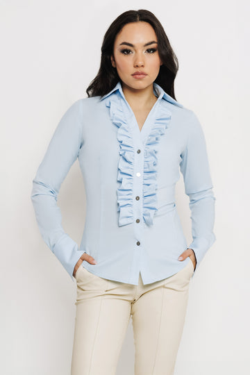 Airbon blúz világoskék