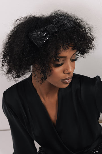 Flitti fejpánt fekete