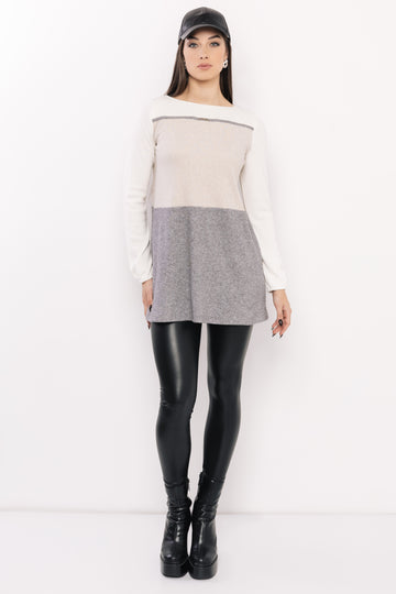 Venga tunika ekrü/bézs/szürke