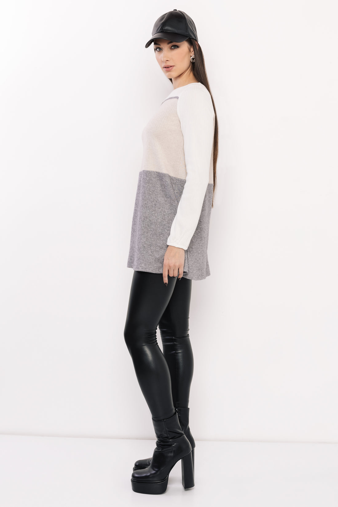 Venga tunika ekrü/bézs/szürke