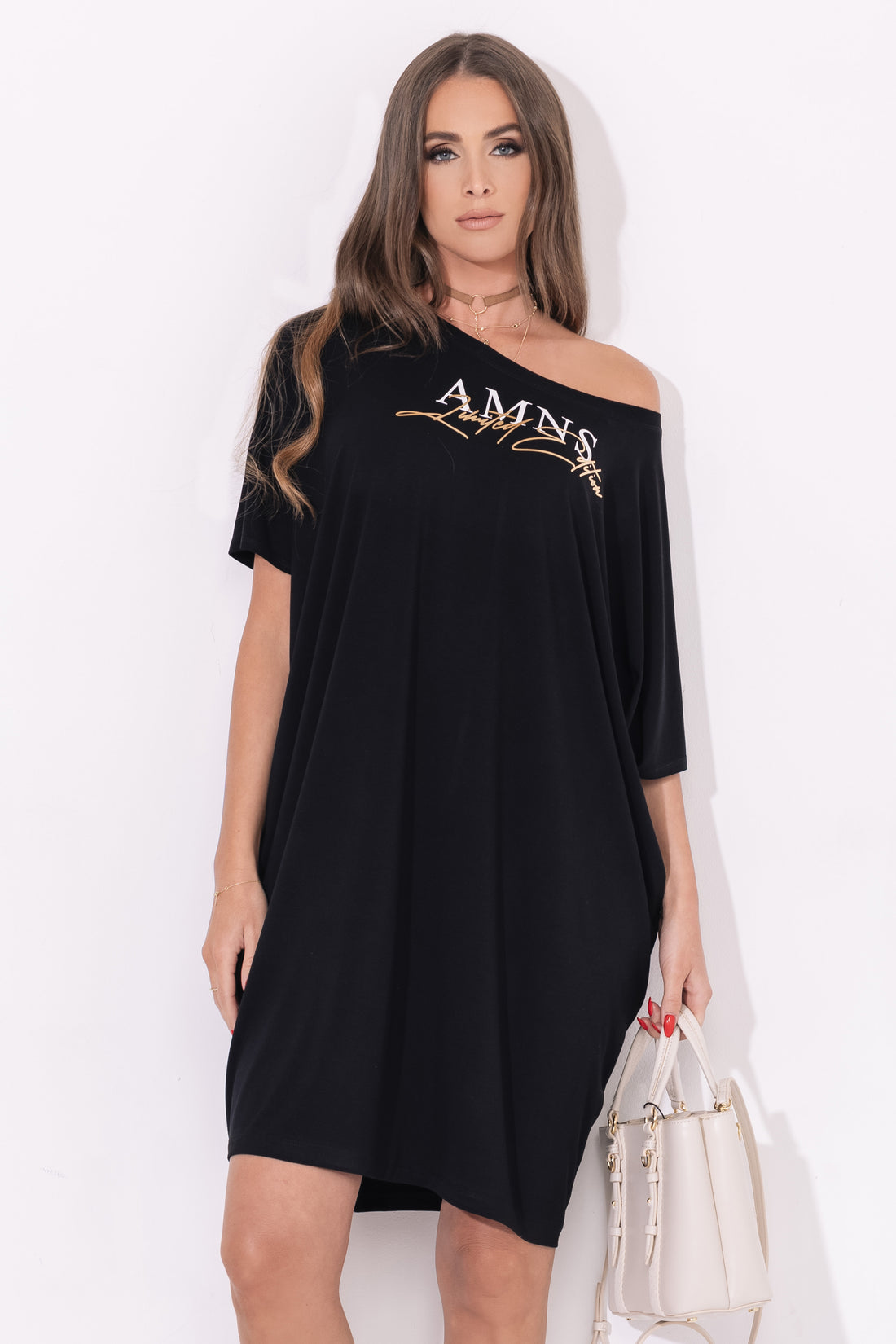 Dindin tunika bambusz fekete one-0