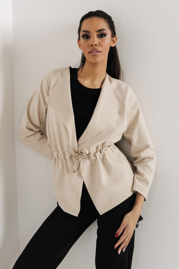 Eton kardigán drapp