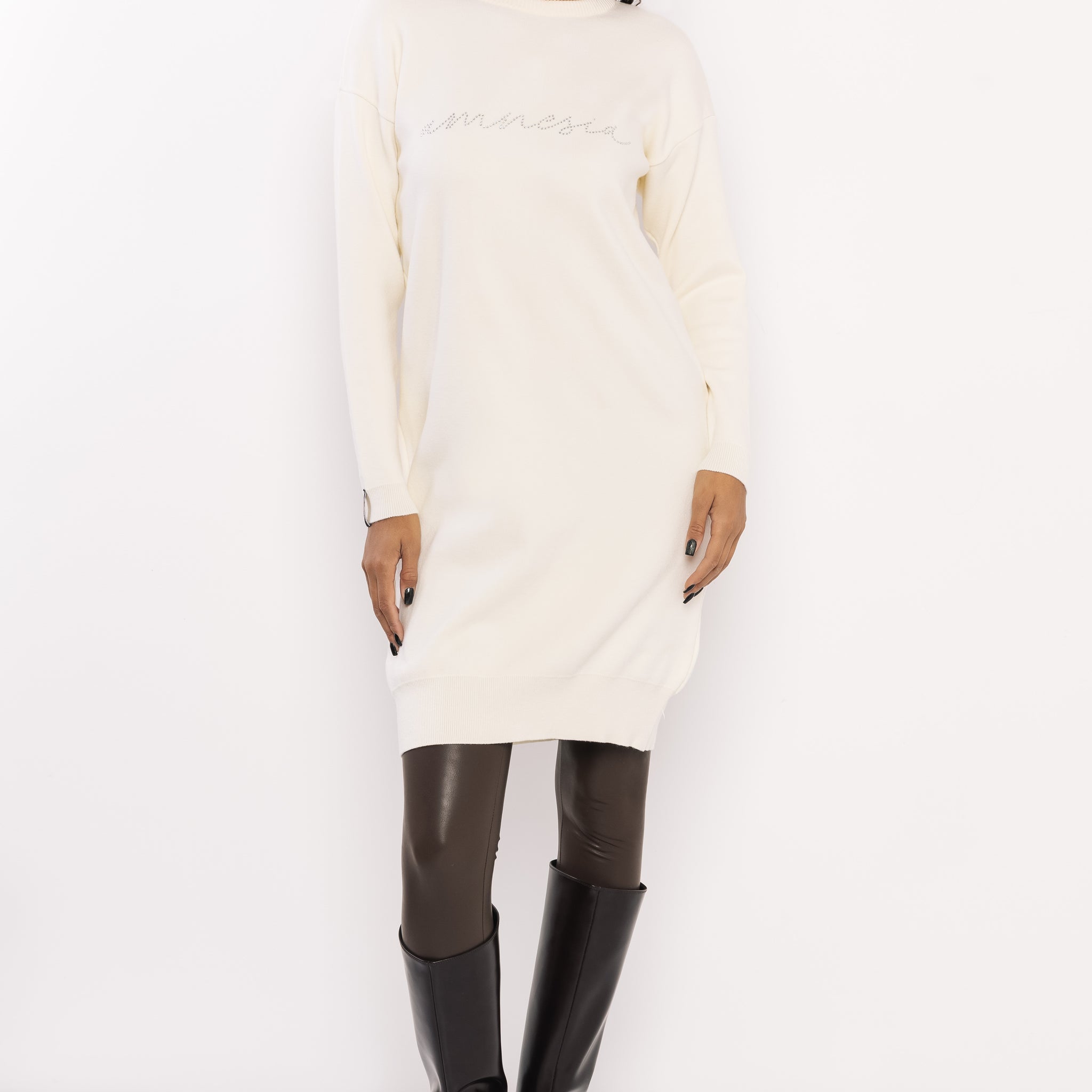 Goldi köves tunika ekrü