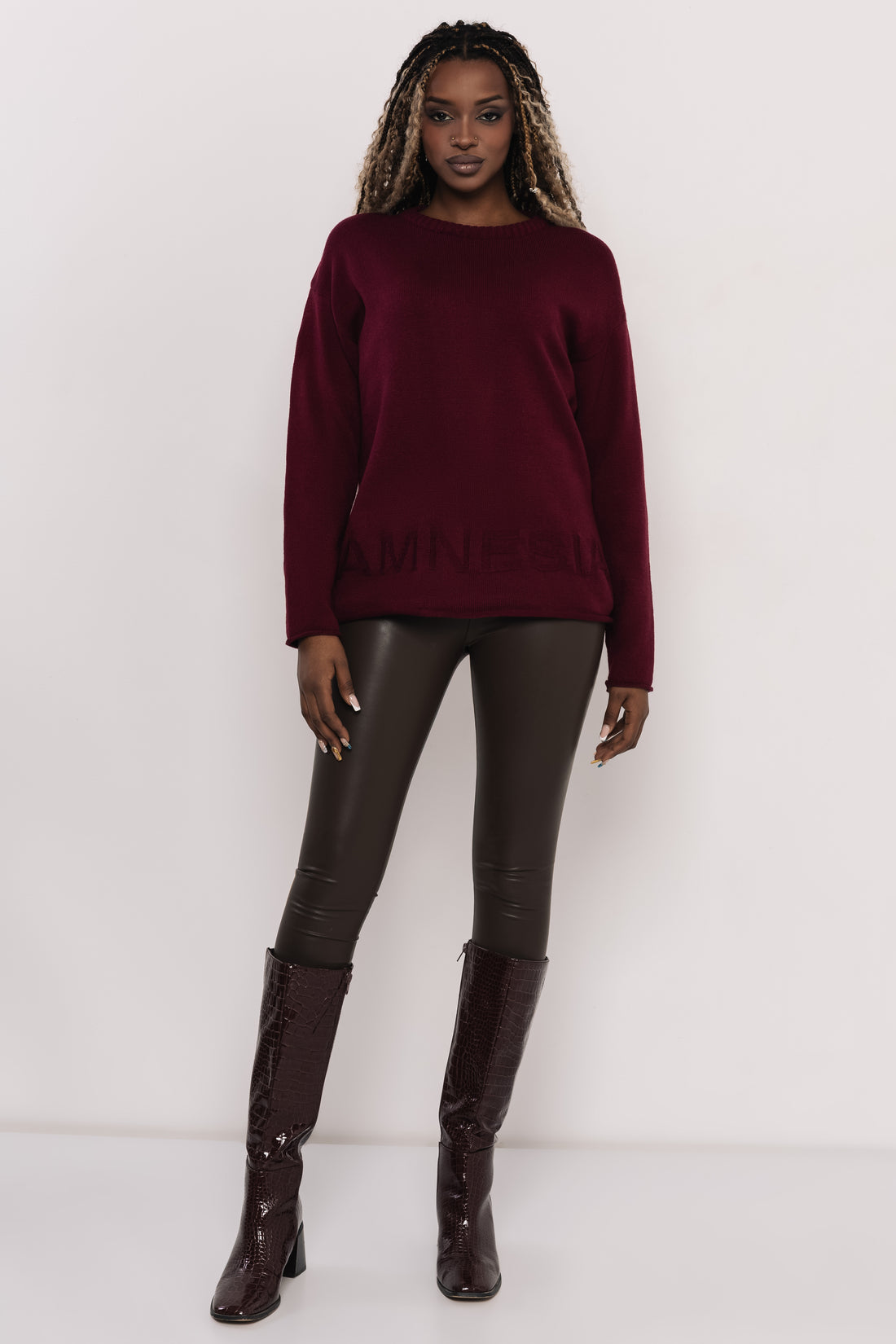 Tamul pulóver bordó