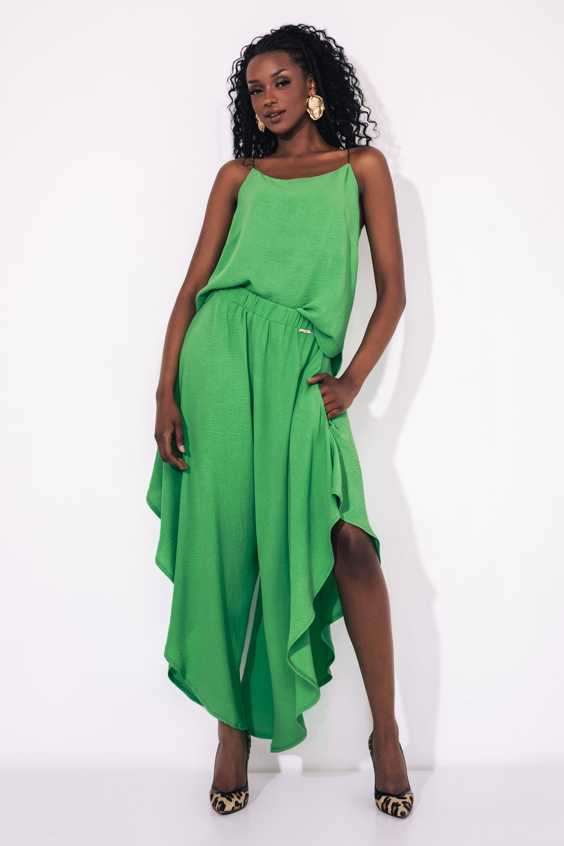 Cascades top zöld one-0