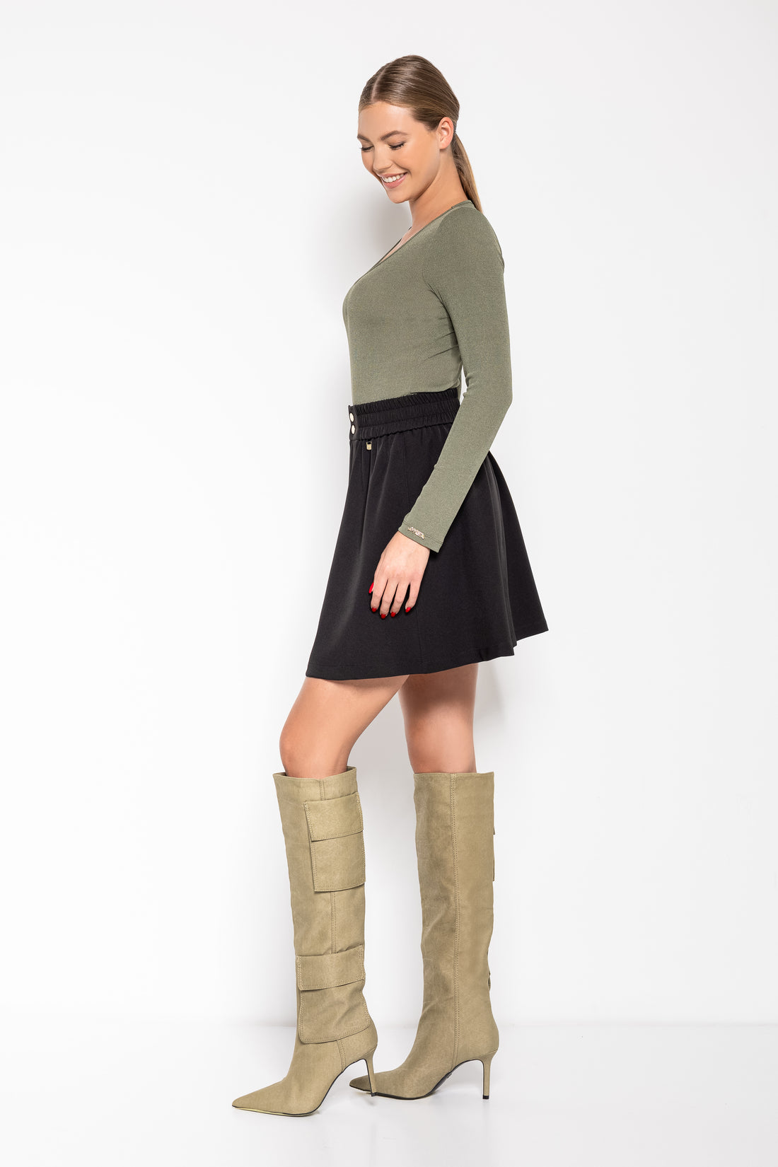 Sumen body khaki zöld one-0
