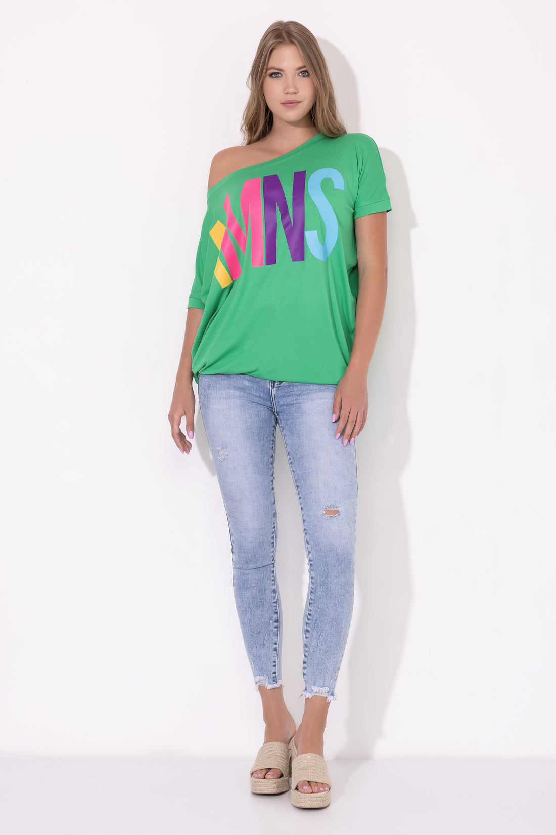 Bony bőfelső brazil zöld one-0