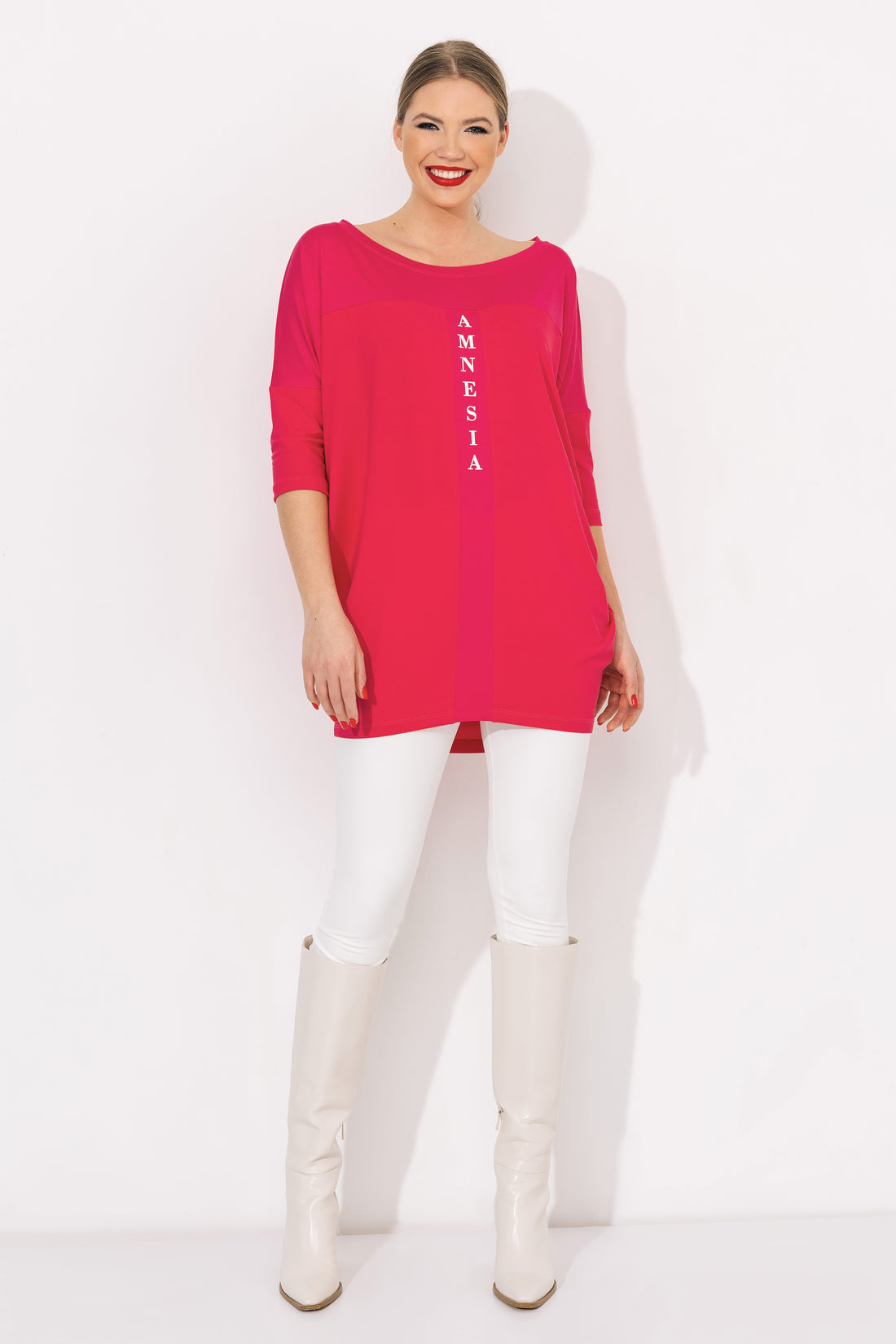 Keya tunika málna/neonpink pink one-0
