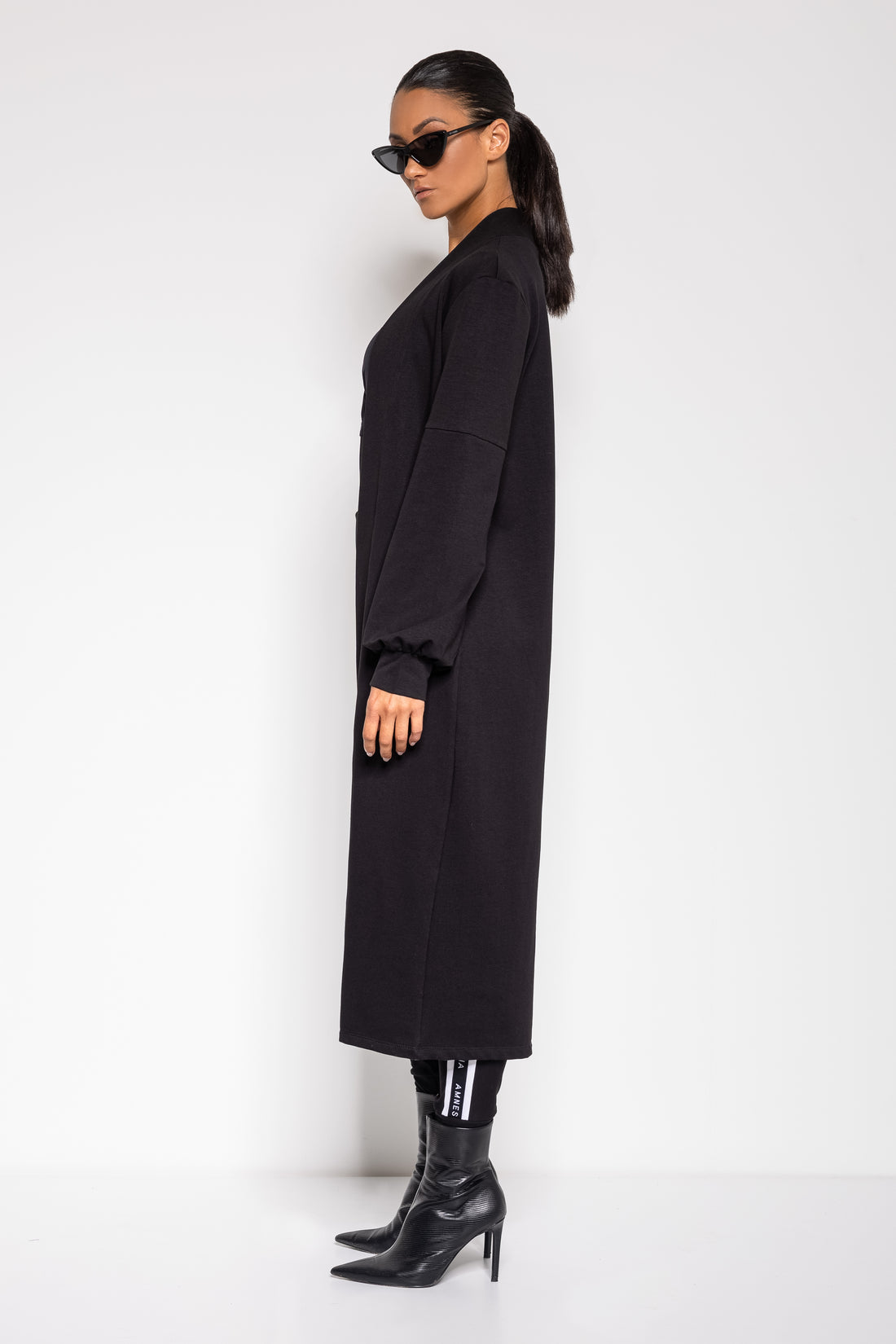 Bodrum kardigán fekete one-0