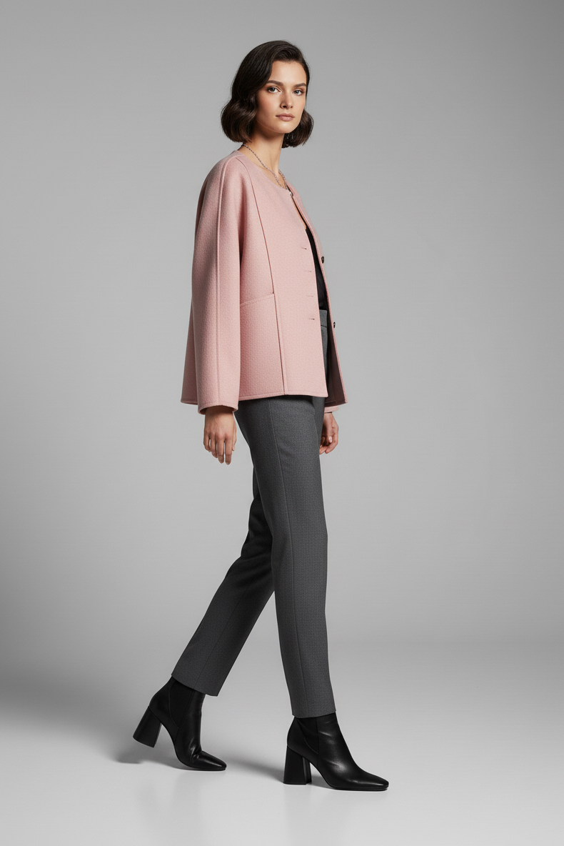 Rose kabát rózsaszín