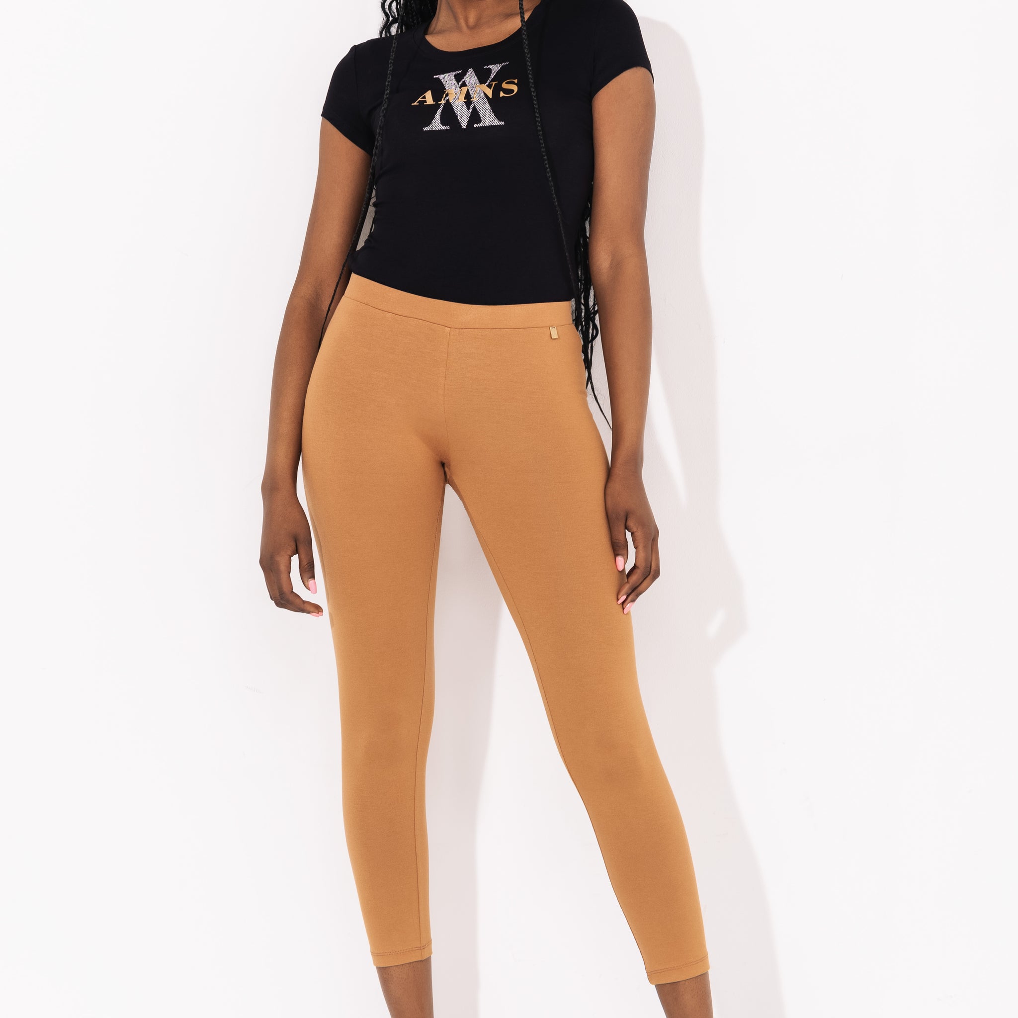 Trudi leggings camel barna one-0