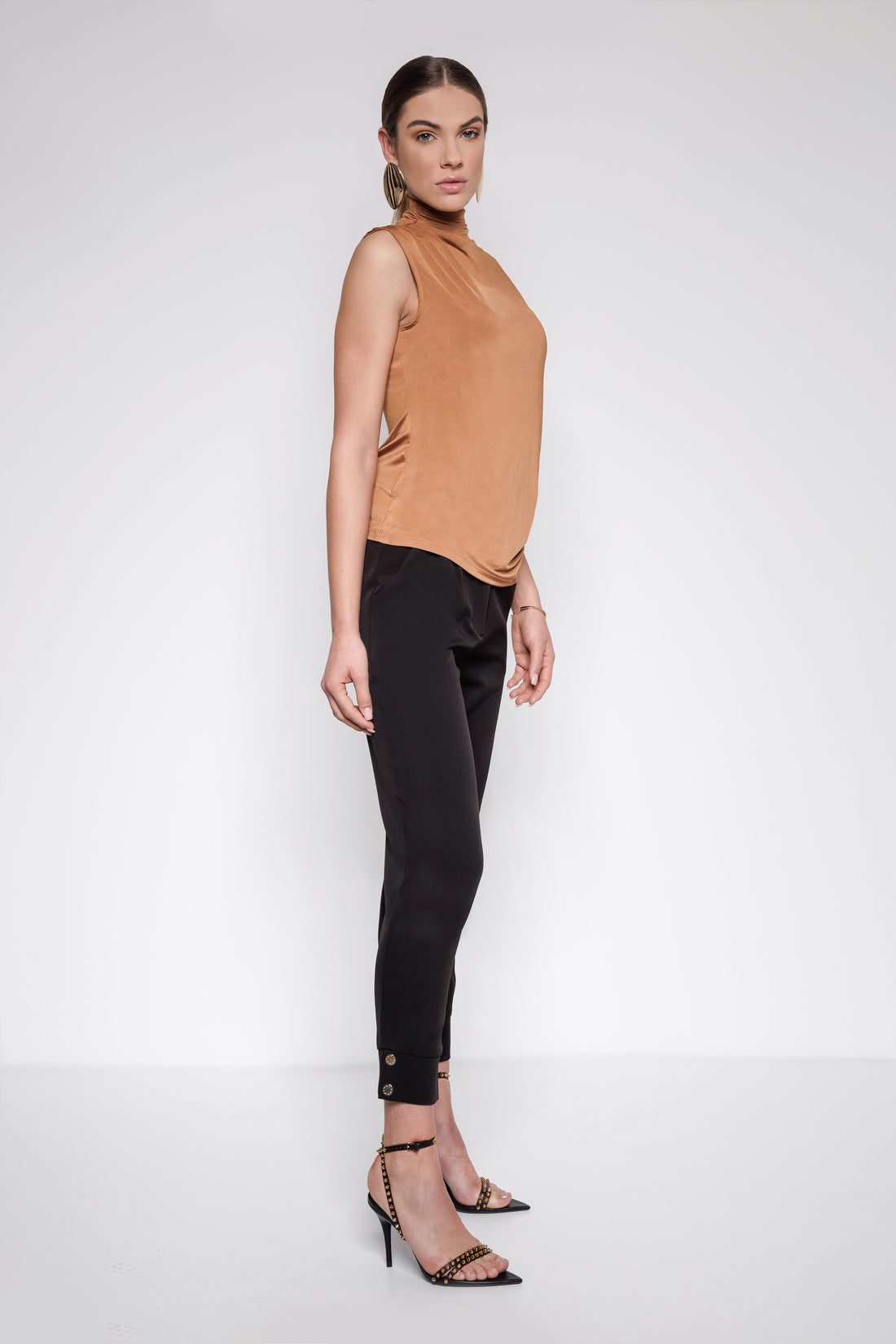 Ilote felső camel barna one-0
