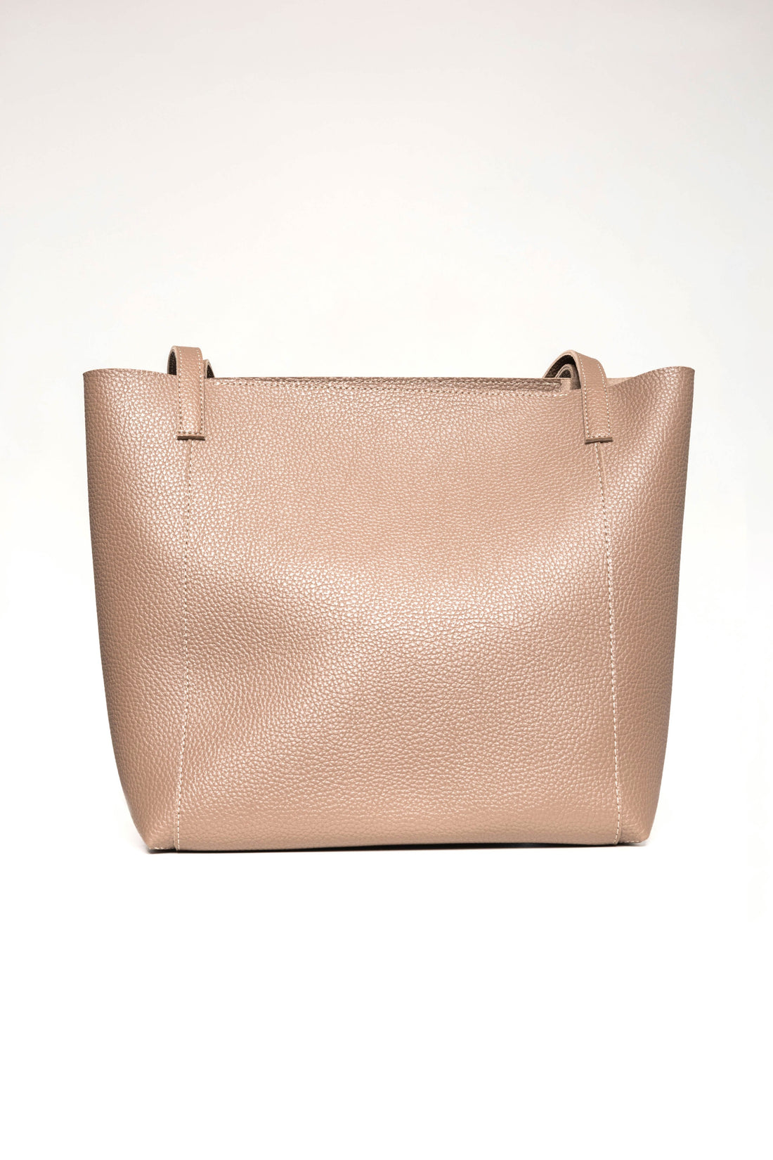 Shopper táska nude barna one-0
